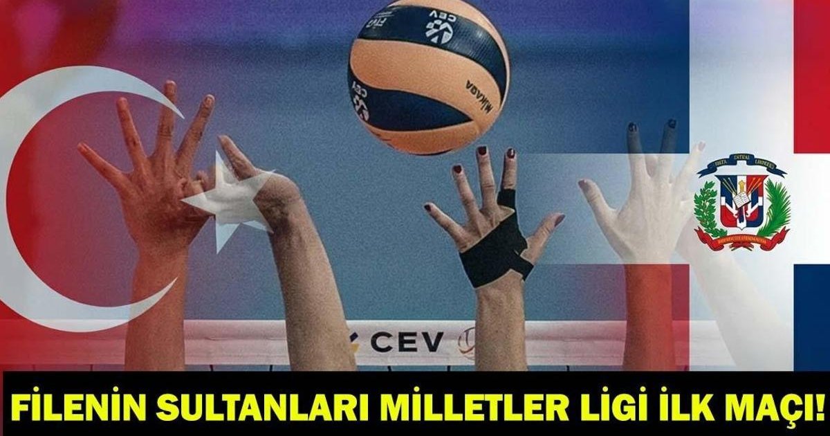 Dominik Cumhuriyeti-Türkiye VNL maçı ne zaman, hangi kanalda?