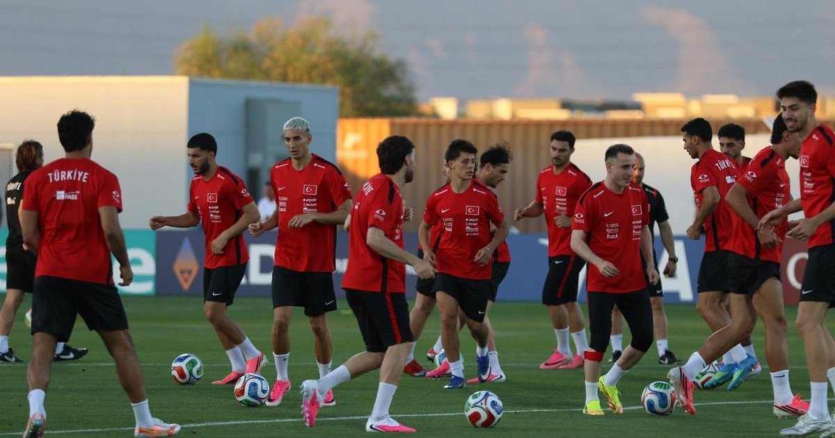 A Milli Futbol Takımı Avustralya maçı hazırlıklarına devam etti
