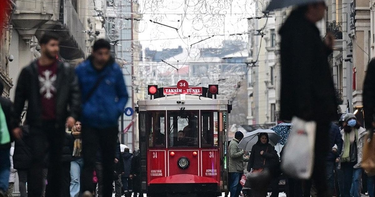 İstiklal Caddesi 2025'te 107 milyon ziyaretçi ile rekor kırdı
