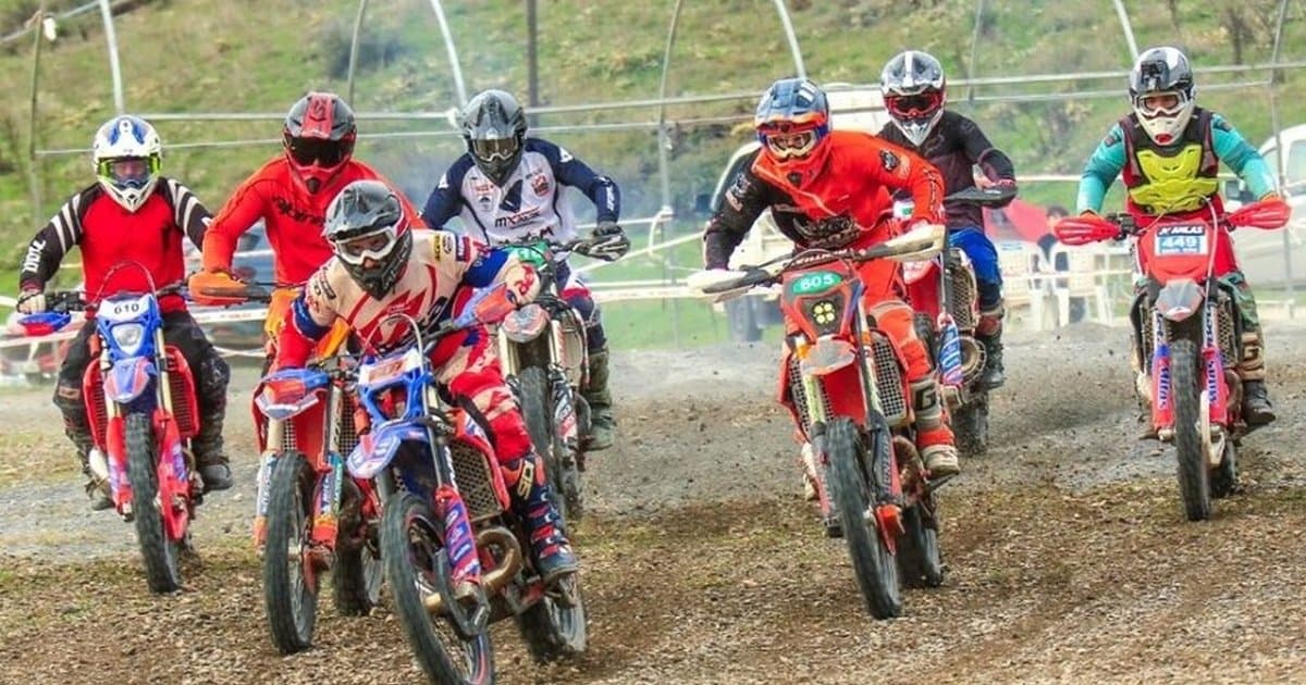 Ağrı Dağı'nda ilk motosiklet yarışı