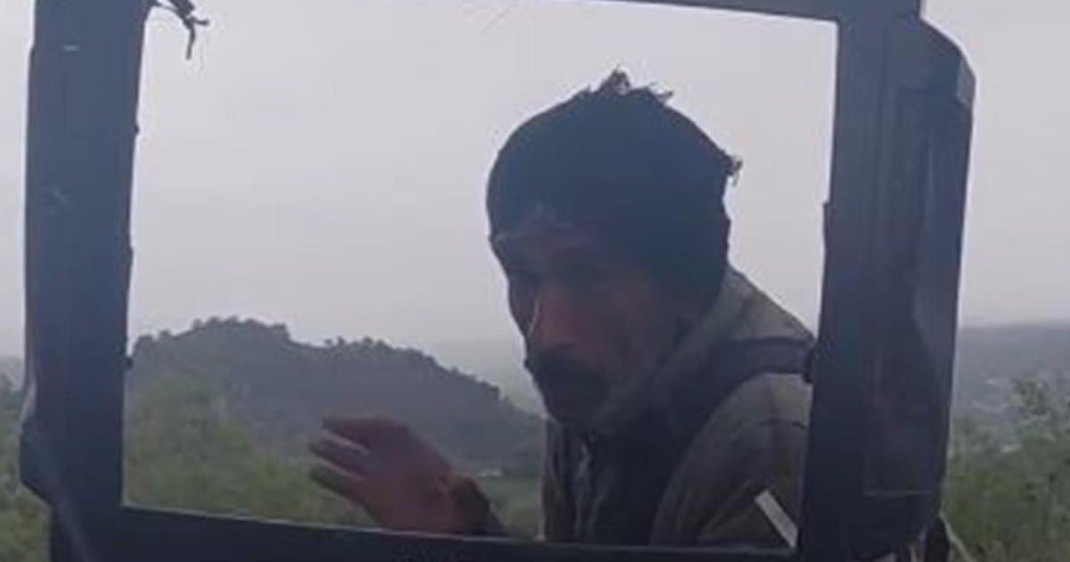 Çoban Kırık Ekranda Hava Durumu Sundu