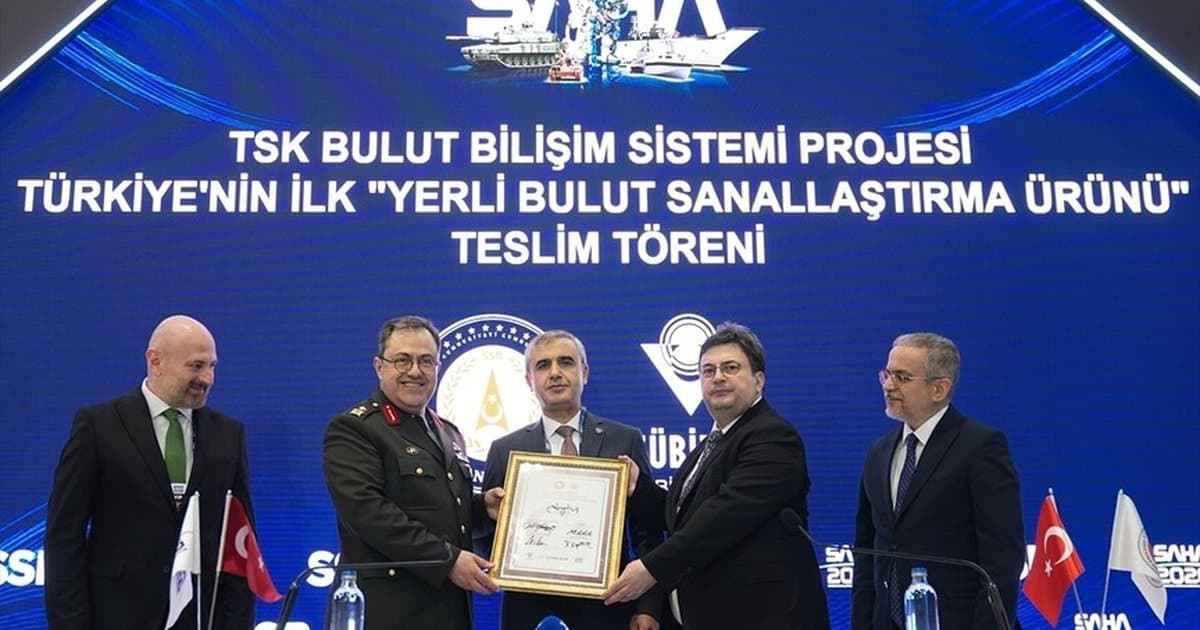 Milli Teknolojilerin Teslim Törenleri Gerçekleştirildi