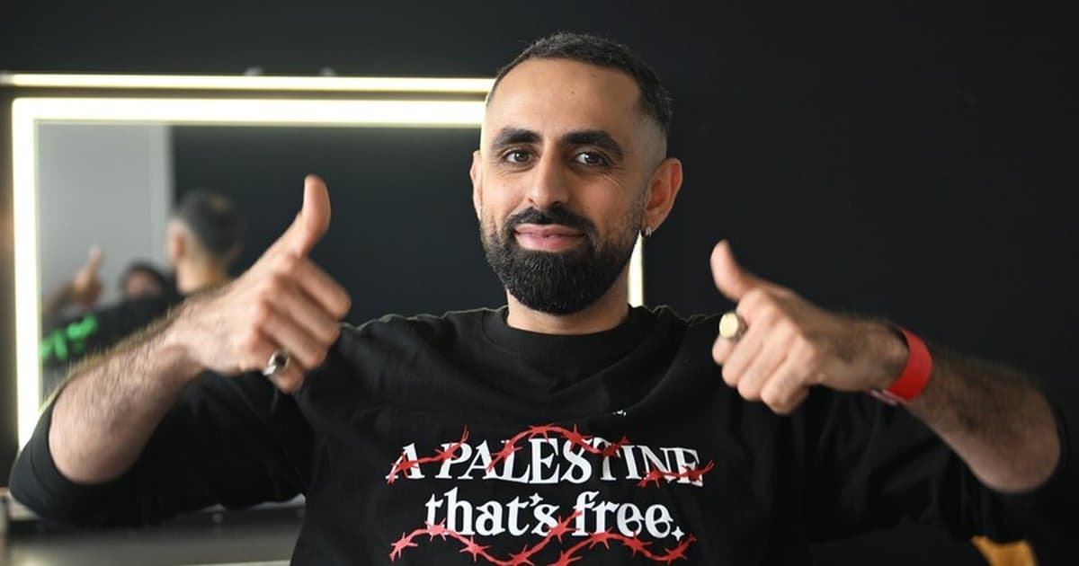Belçikalı ve Filistinli Müzisyenler Eurovision'da İsrail'e Tepki Gösterdi