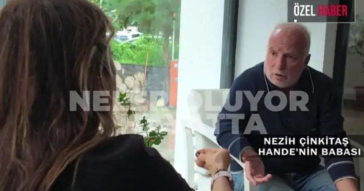 Hande Çinkitaş davasında müebbet alan baba konuştu