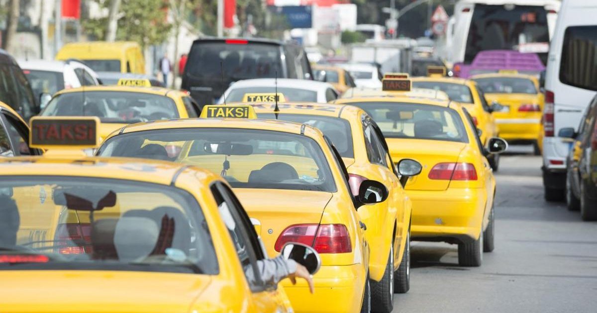 Taksi şoförünün 10 dakikalık yolculukta şok ücreti