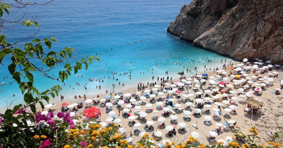 Antalya Kaputaş Plajı'nda Dumansız Sahil Uygulaması