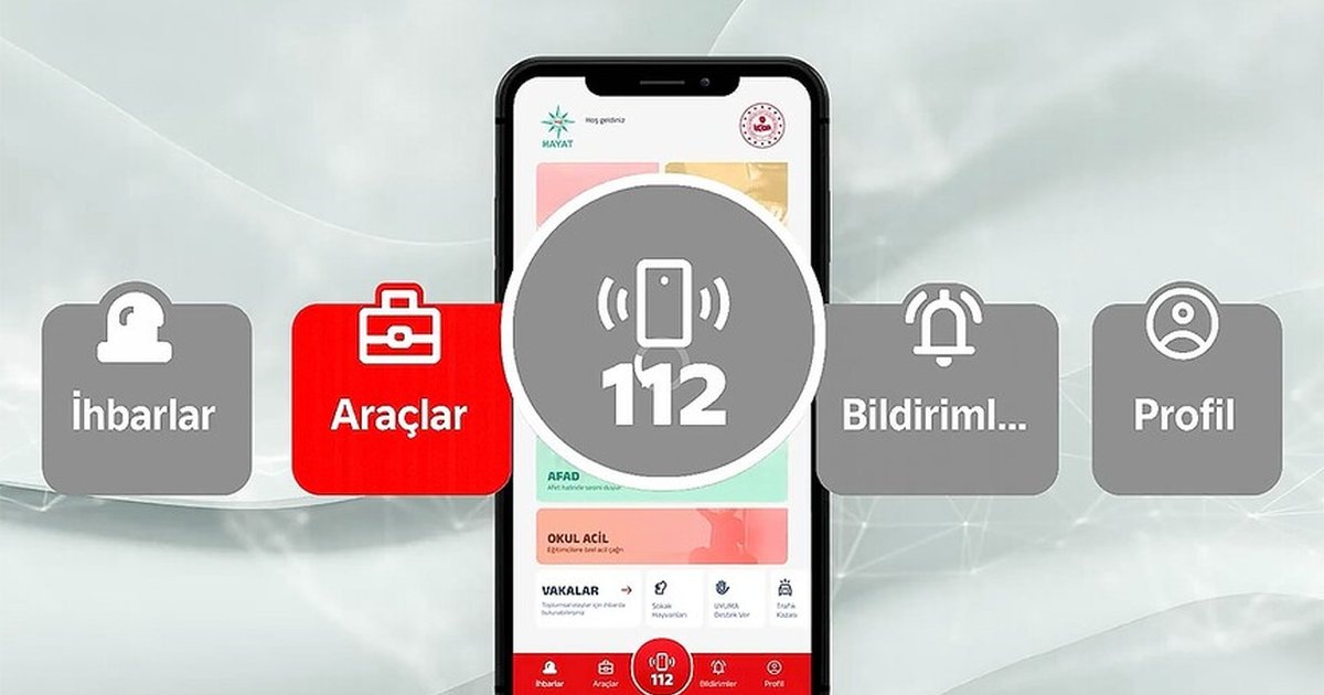 HAYAT 112 Acil uygulaması yarım milyonu aştı