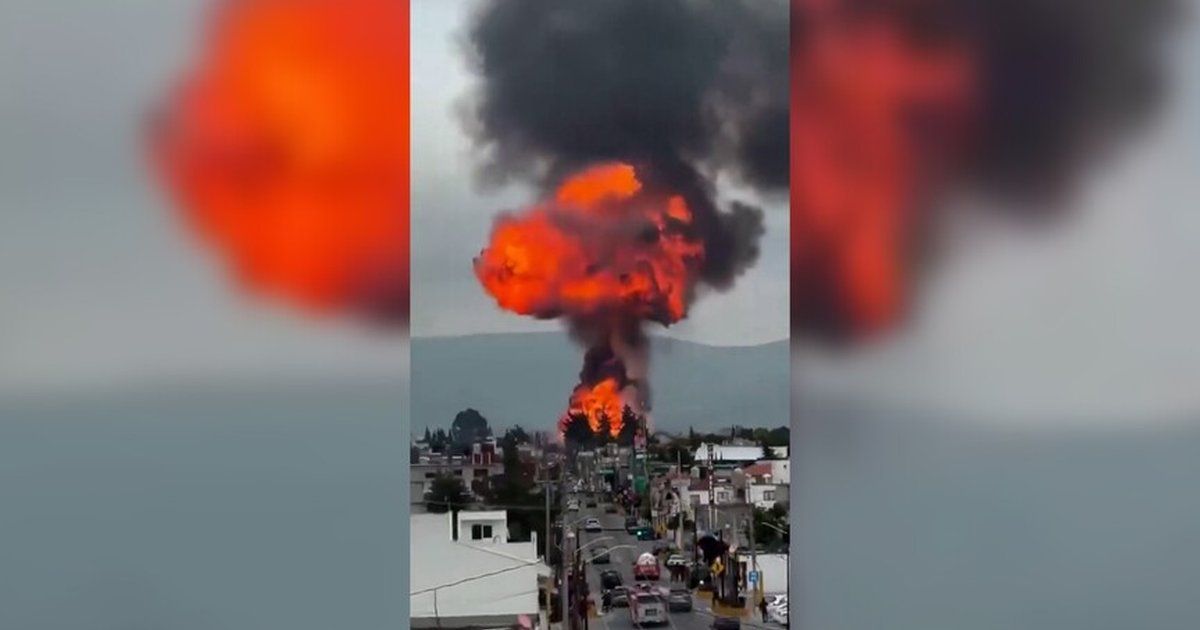 Meksika'da LPG tankerleri depoda patladı: 3 yaralı