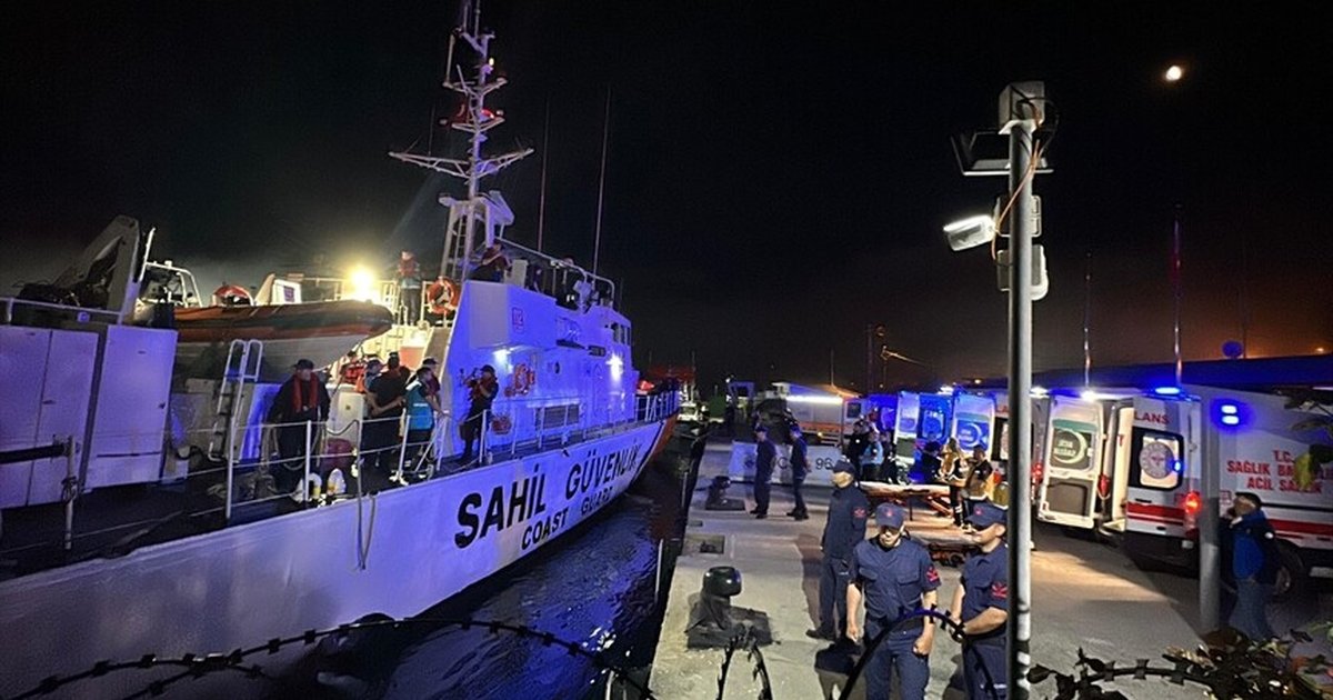 Karadeniz'deki saldırıda ölen balıkçı İnebolu Limanı'na getirildi