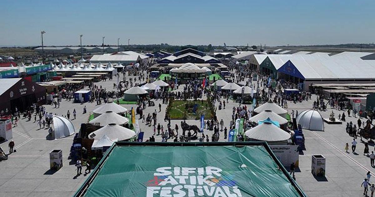 Sıfır Atık Festivali Atatürk Havalimanı'nda devam ediyor