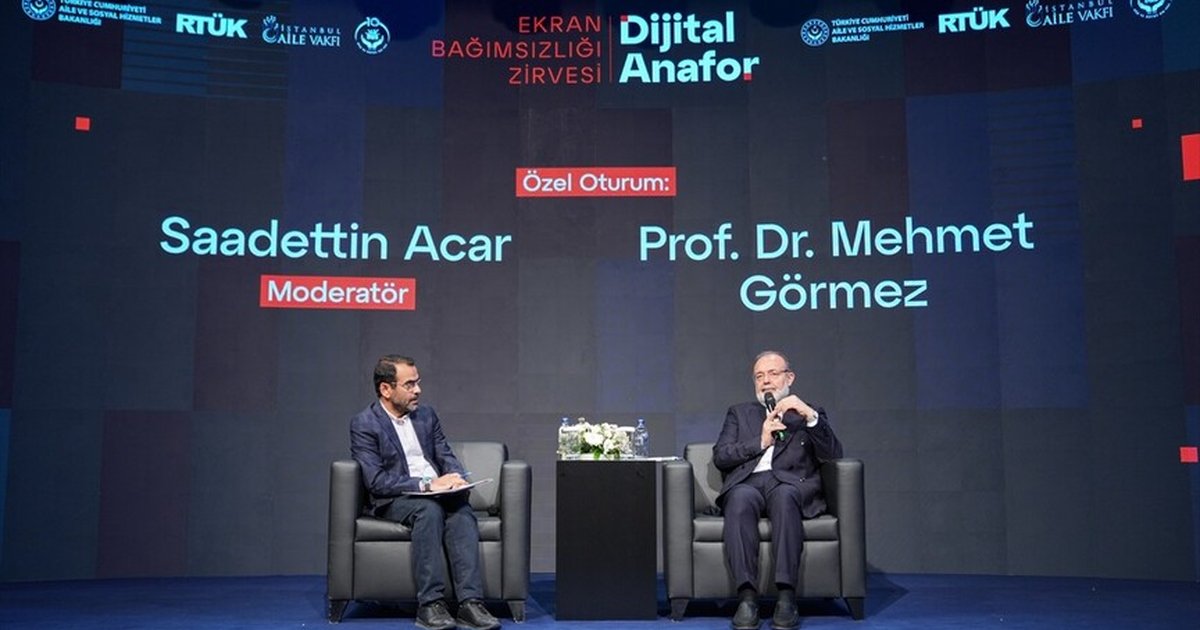 Ekran Bağımsızlığı Zirvesi'nde 'Dijital Çağda Haya Ahlakı' oturumu