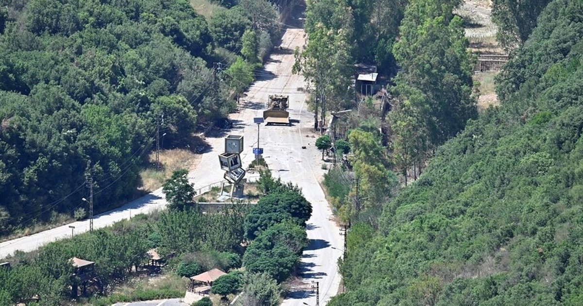 İsrail ordusu Lübnan'ın güneyinde işgal ettiği alanların haritasını yayımladı