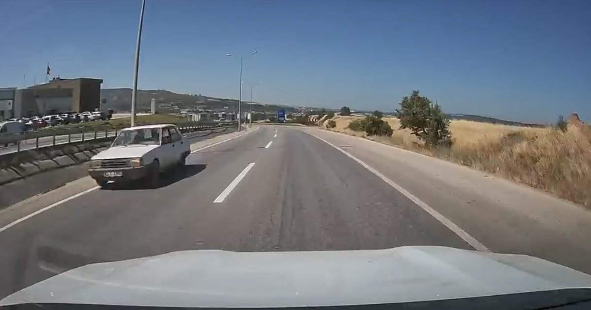 Çanakkale'de ters yönde giden sürücü yakalandı