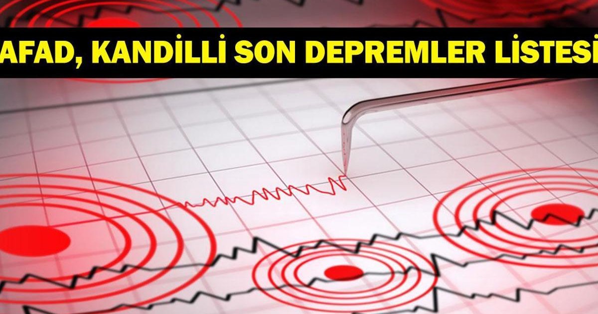 Son dakika deprem 24 Haziran! Datça'da deprem mi oldu?