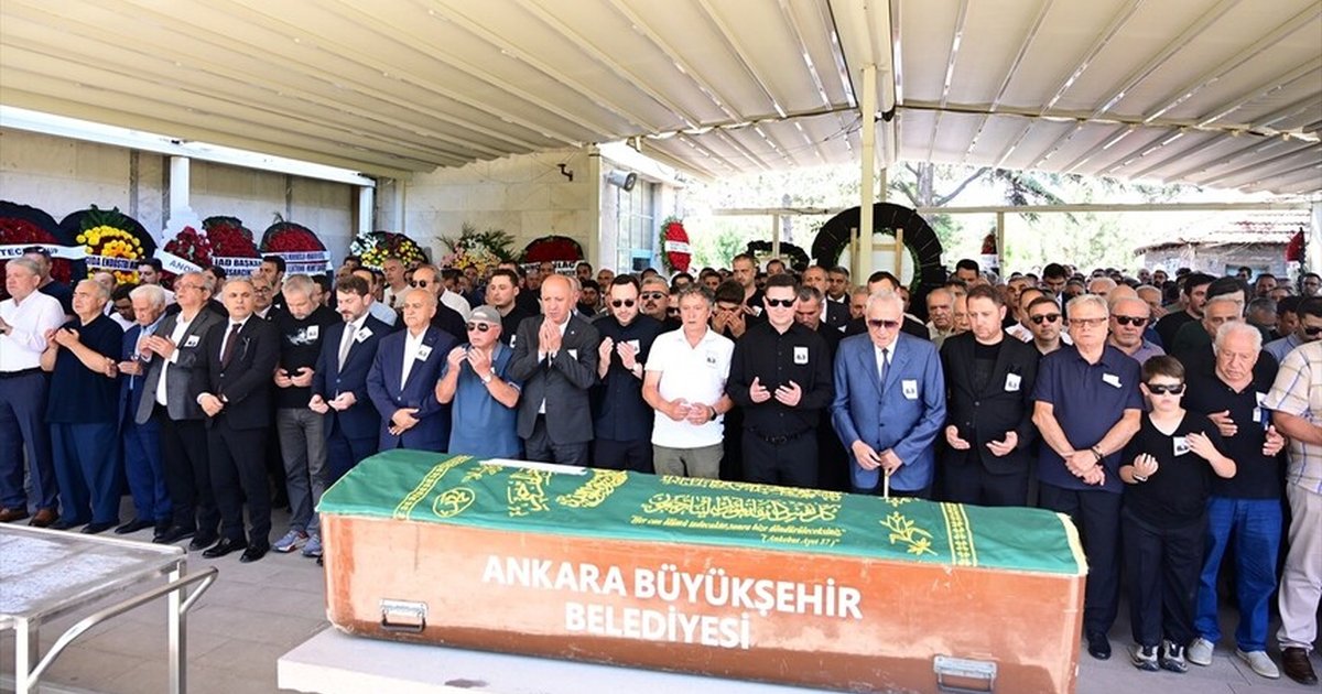 Ahmet Mithat Ertuğ, son yolculuğuna uğurlandı
