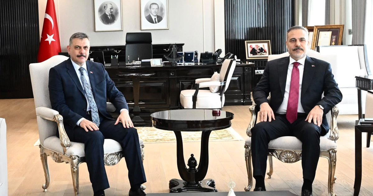İçişleri Bakanı Çiftçi, Dışişleri Bakanı Fidan ile görüştü