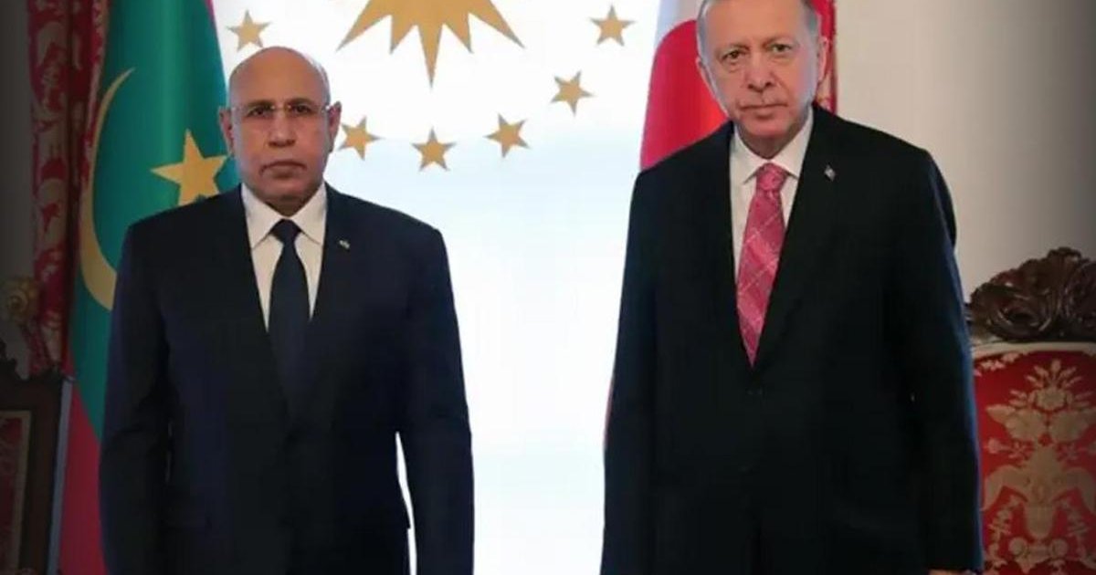 Cumhurbaşkanı Erdoğan Moritanya Cumhurbaşkanı ile görüştü