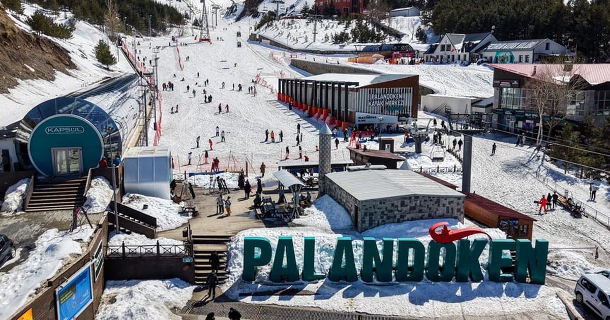 Palandöken'de kayak sezonu uzatıldı