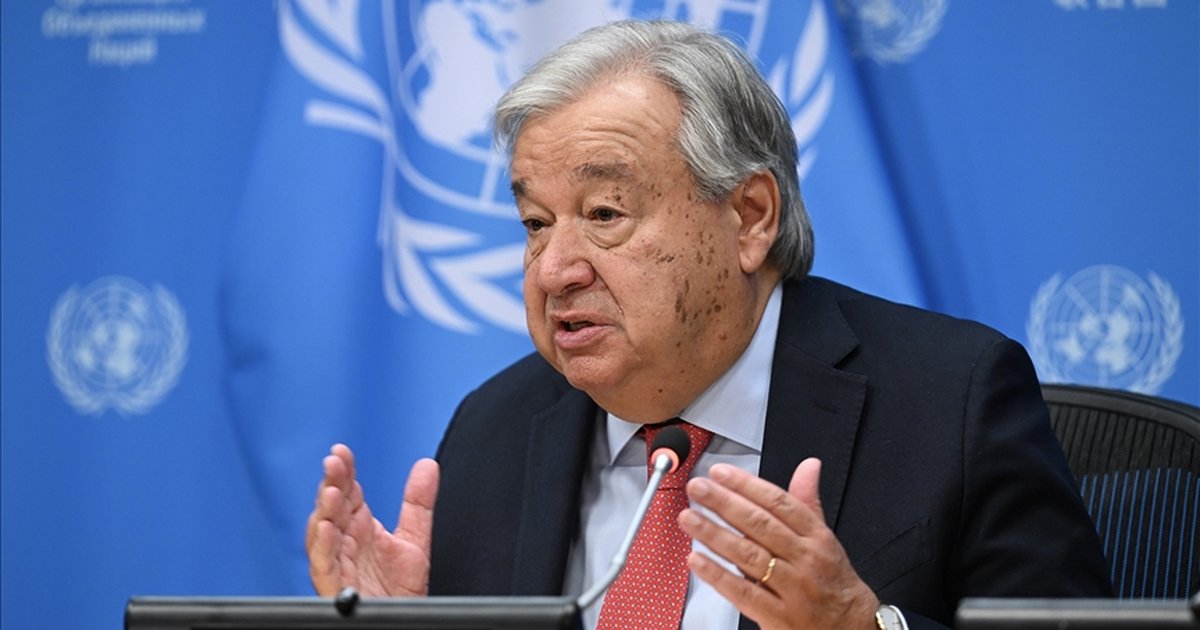 BM Genel Sekreteri Guterres: İki devletli çözüm ortadan kaldırılıyor