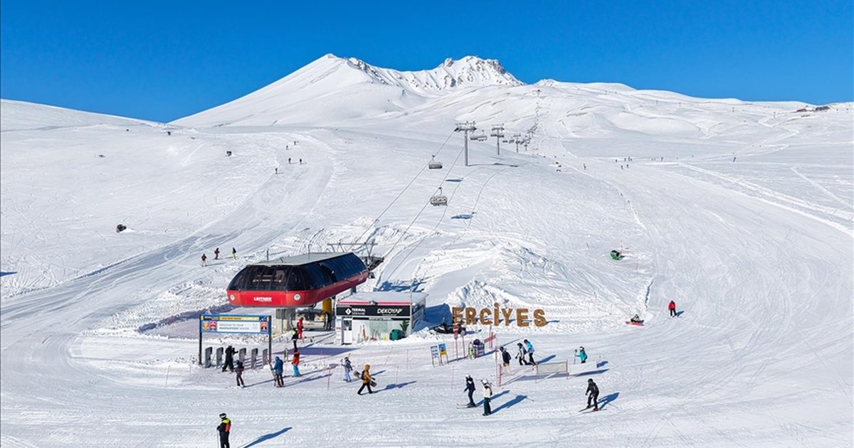 Erciyes Kayak Merkezi 3 Milyon Ziyaretçi ile Rekor Kırdı