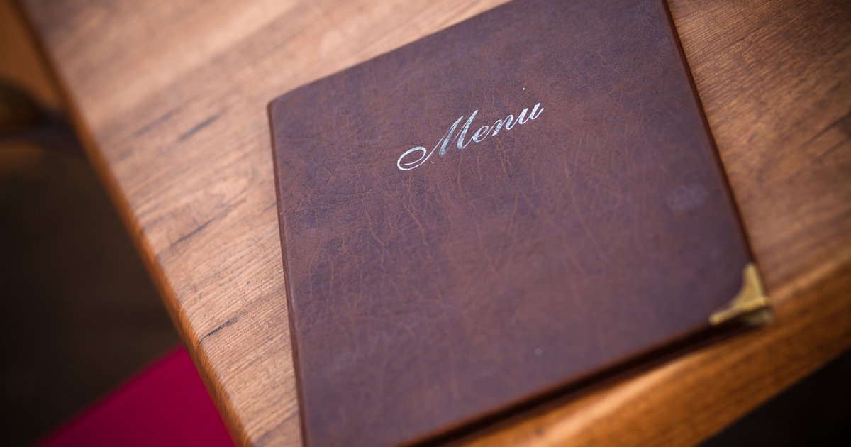 Restoran menüleri detaylanıyor