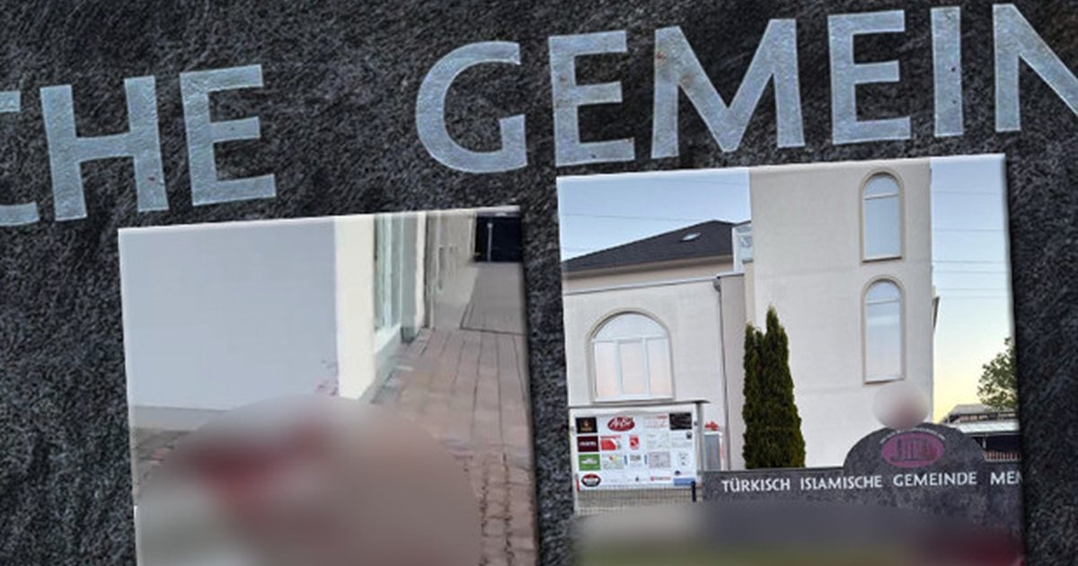Memmingen'de camiye domuz kafası ile saldırı