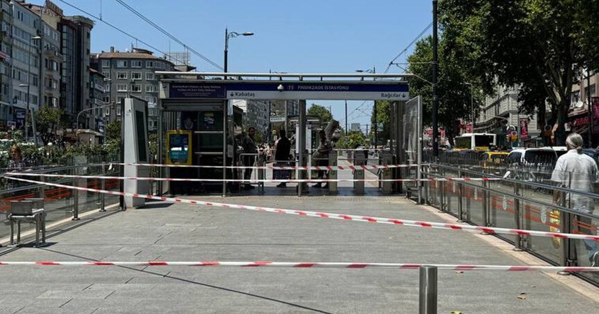 Kabataş-Bağcılar Tramvay Hattı'nda teknik arıza