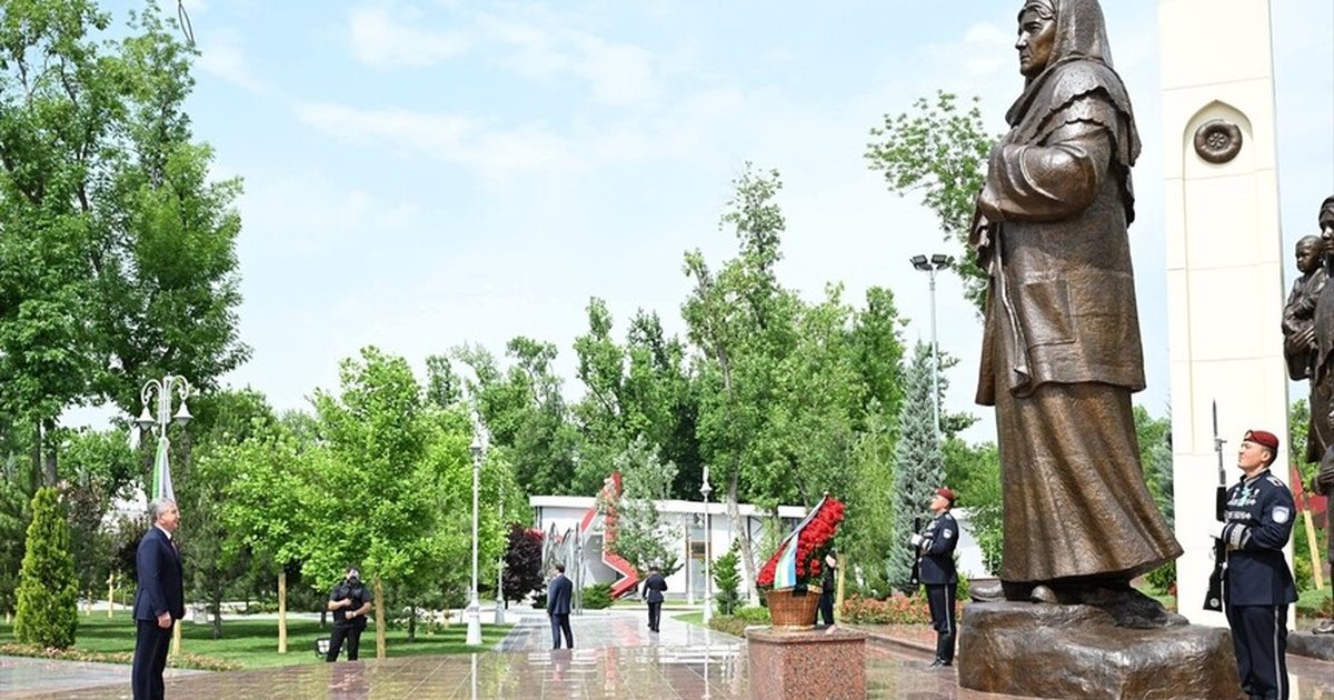 Özbekistan'da 9 Mayıs Anma ve Saygı Günü