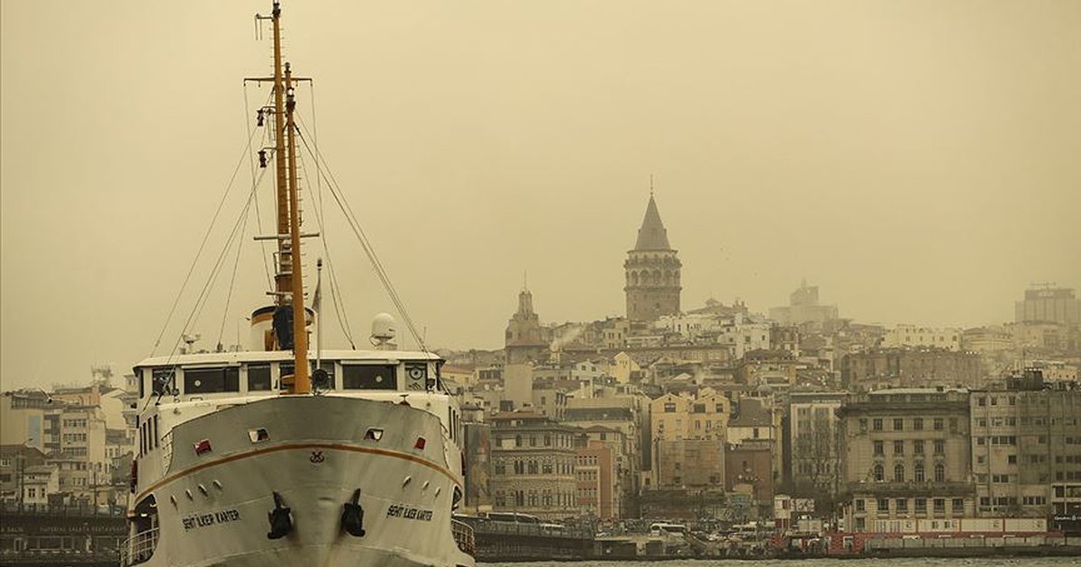 İstanbul'da çöl tozu etkisi 10 gün sürecek