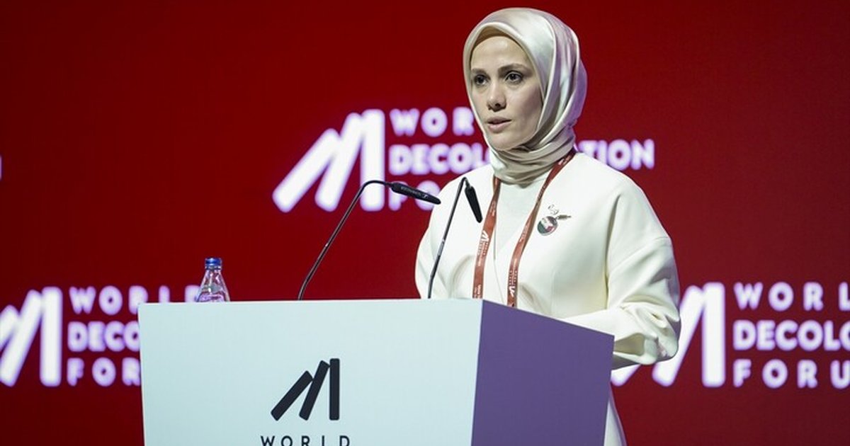 Esra Albayrak, World Decolonization Forum'da konuştu