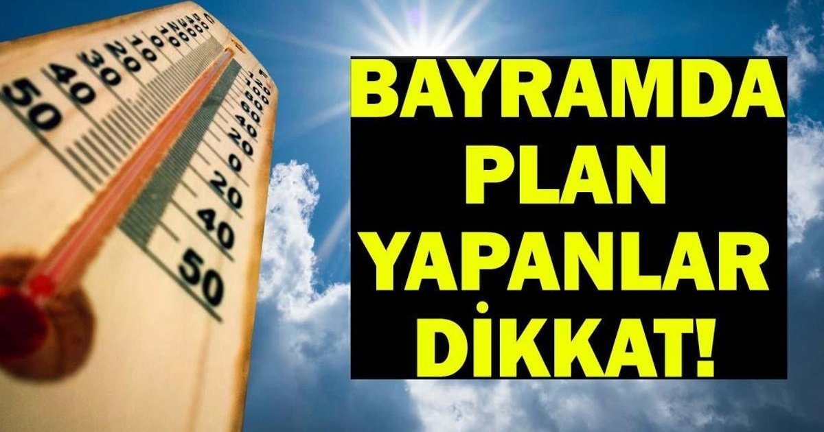 Kurban Bayramı'nda Hava Durumu