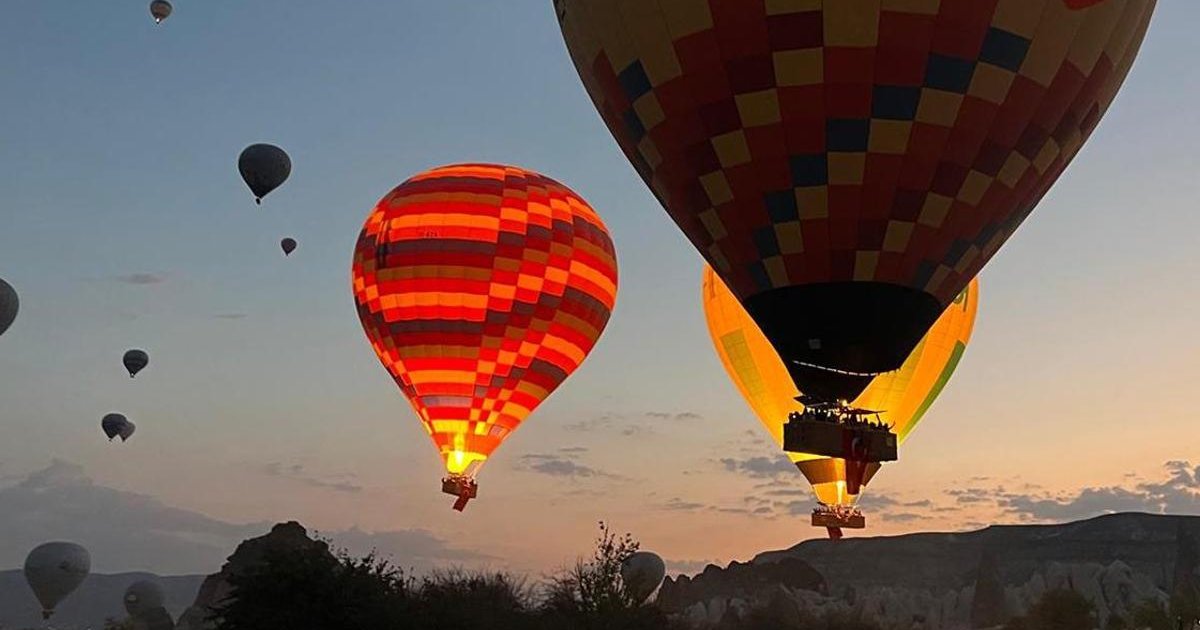 Kapadokya'da Kurban Bayramı'nda 147 bin turist