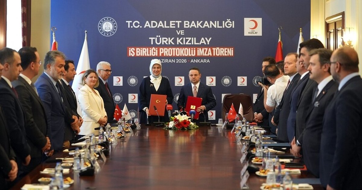 Adalet Bakanlığı, Türk Kızılay ile işbirliğini genişletiyor