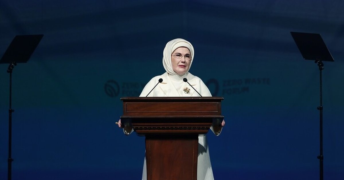 Emine Erdoğan: Sıfır Atık Forumu'nu tarihi bir buluşma