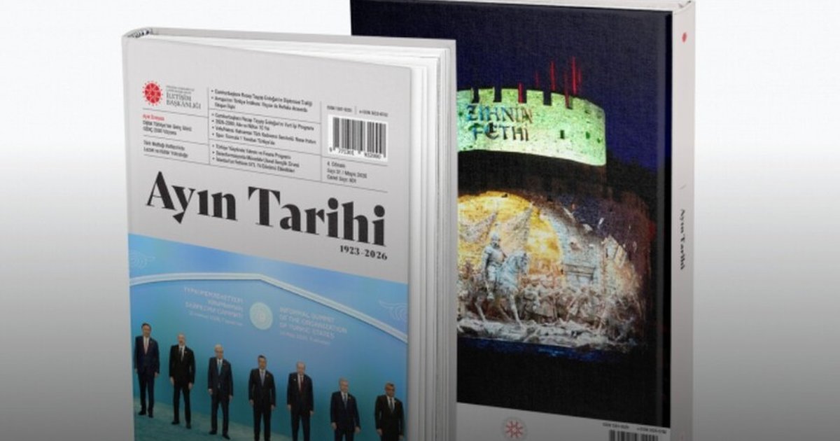 İletişim Başkanlığı'ndan 'Ayın Tarihi' dergisi mayıs sayısı
