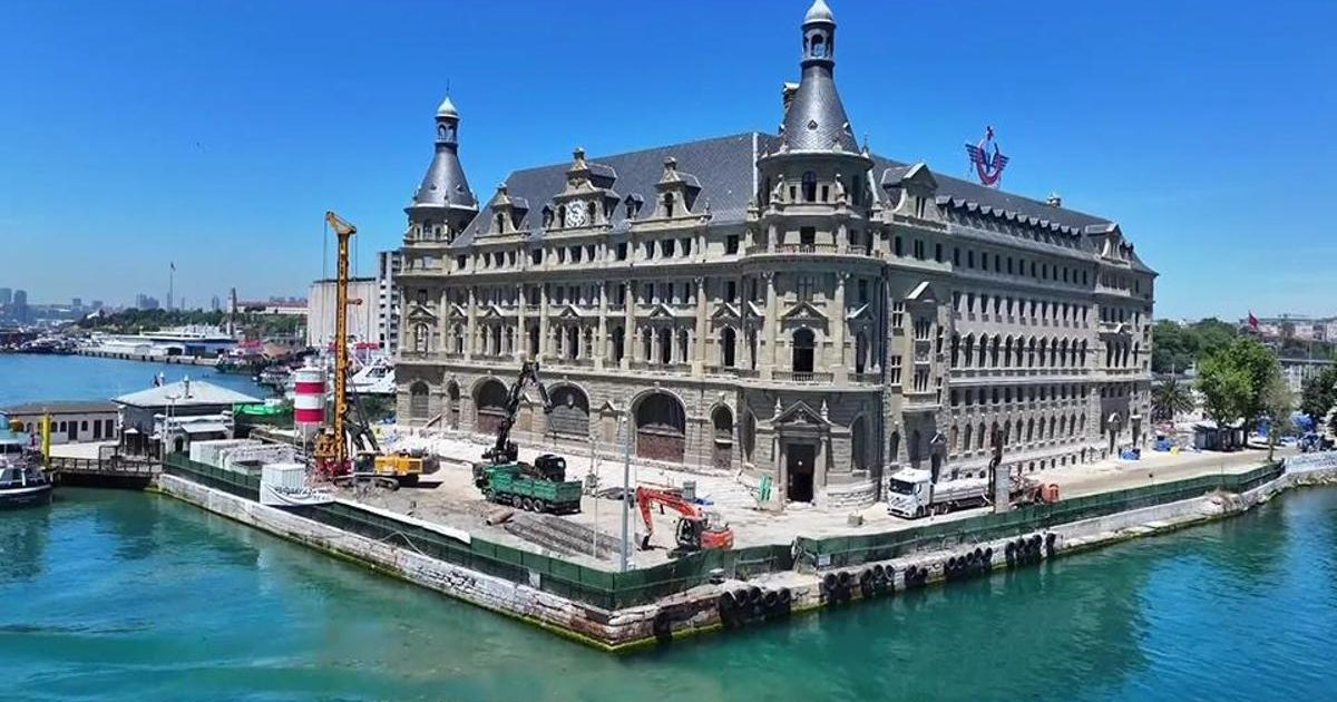 Haydarpaşa Garı Restorasyonu İlerliyor
