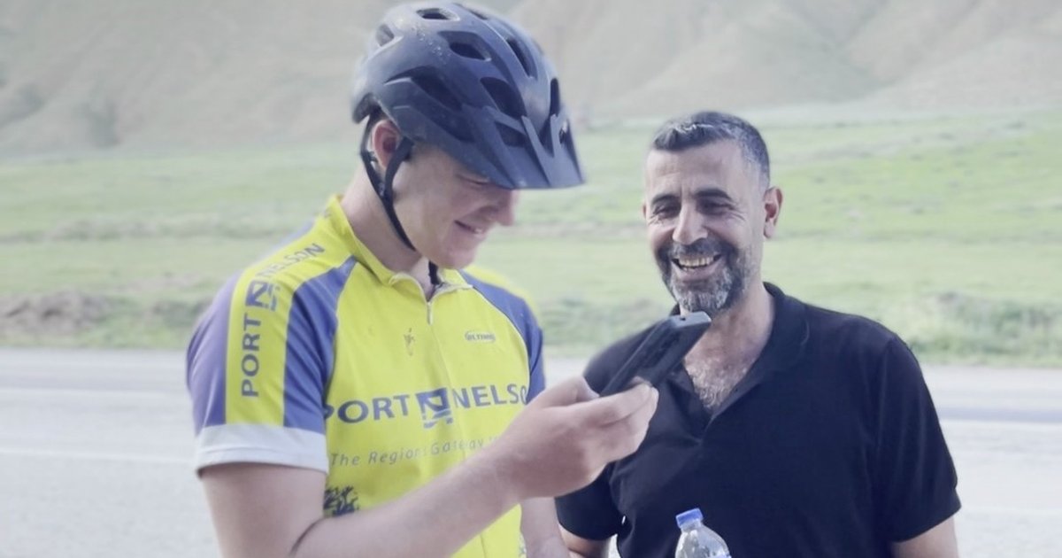 Erzurum'da İngiliz turiste Şenkaya misafirperverliği