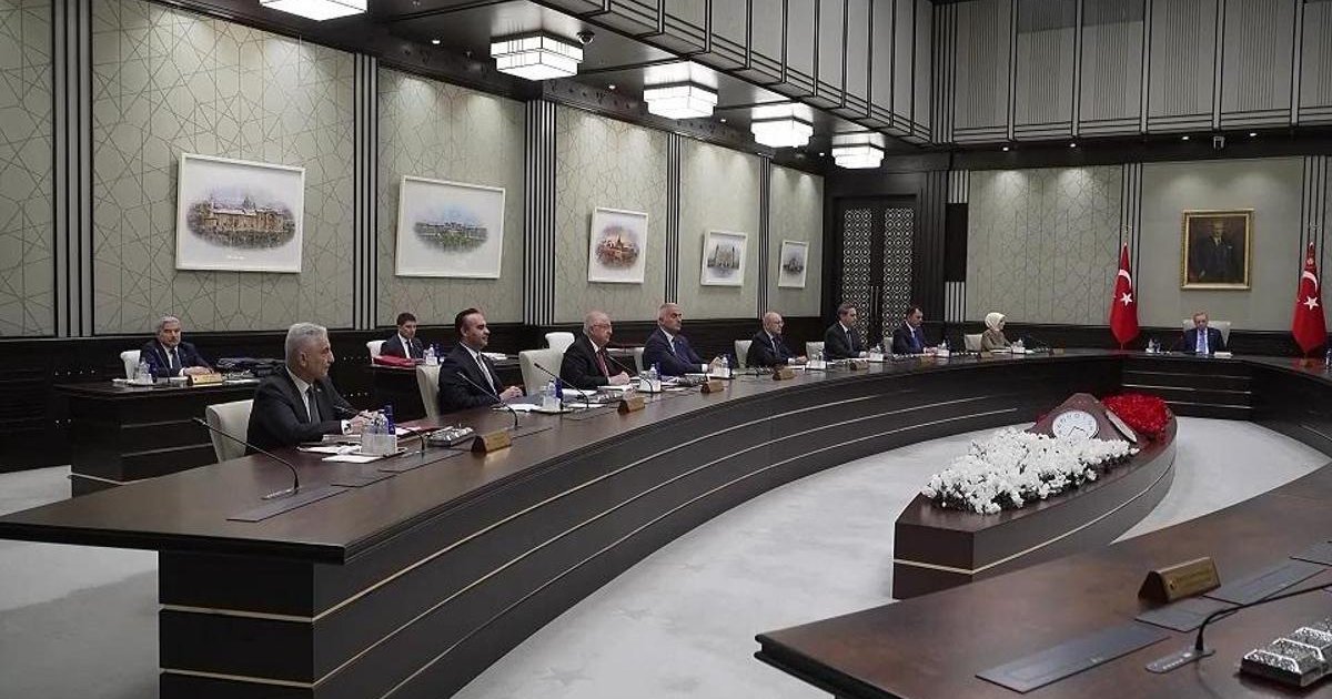 Cumhurbaşkanı Erdoğan başkanlığında Kabine Toplantısı