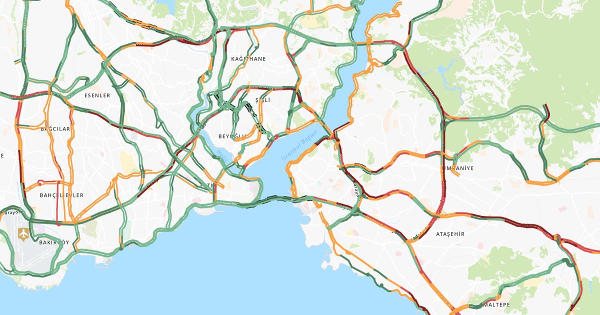 İstanbul'da Trafik Yoğunluğu Artıkça Alternatif Yollar Tıklanıyor