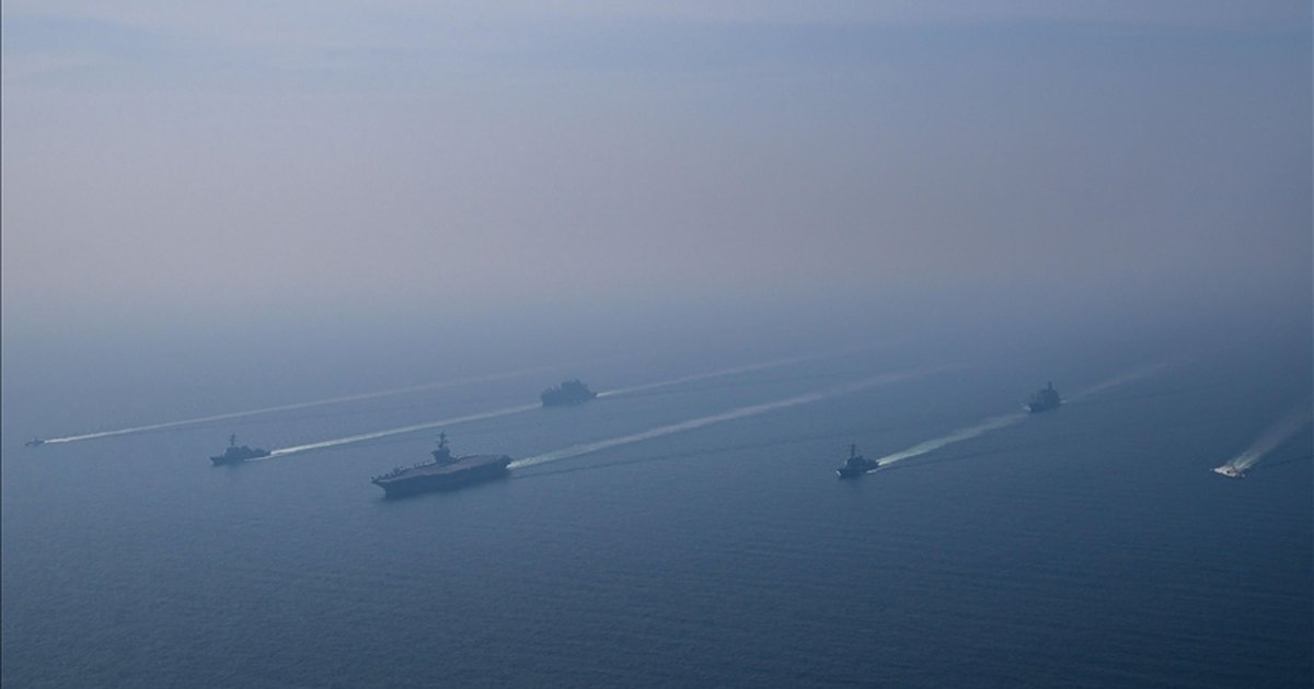 ABD'nin Akdeniz-Umman hattında 23 savaş gemisi