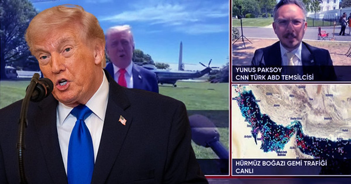 Trump CNN Türk'e konuştu: İran ablukası çok güçlü