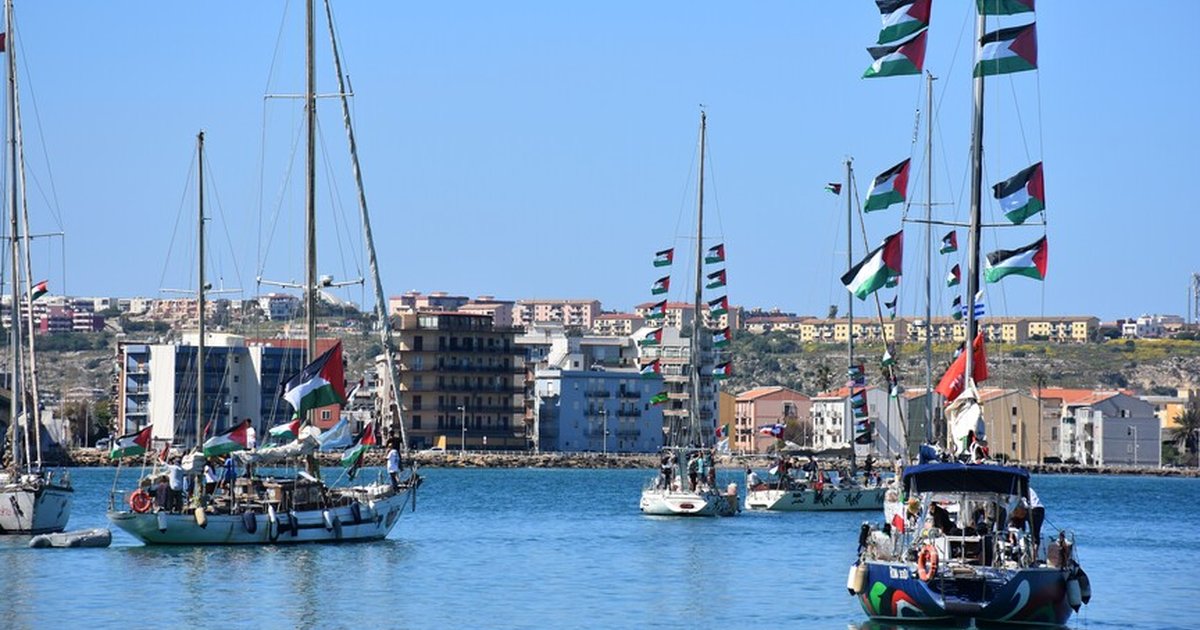 Küresel Sumud Filosu İtalya'dan İsrail'e çağrı