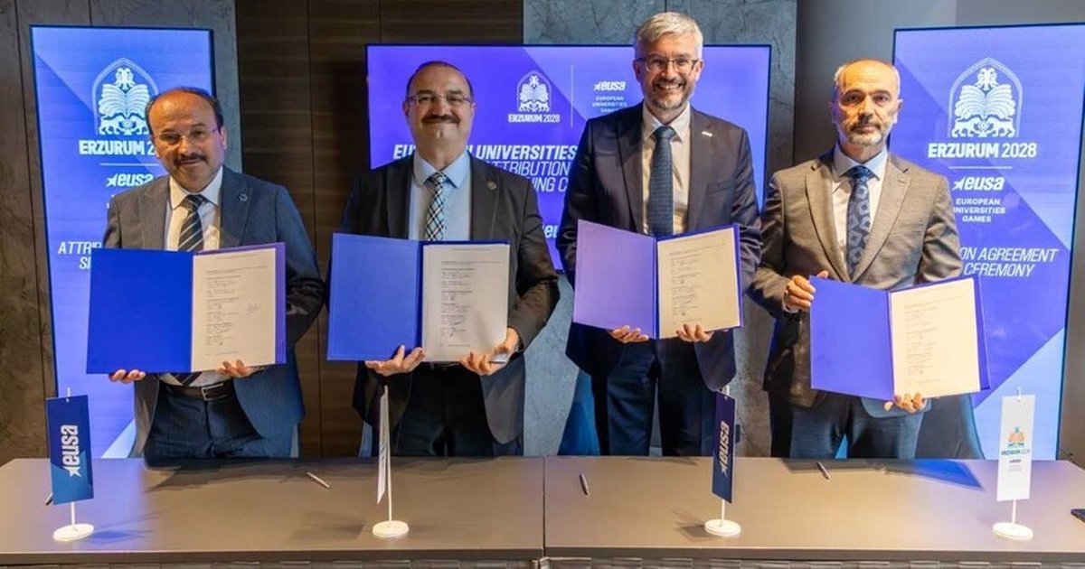 Erzurum 2028 Avrupa Üniversite Kış Oyunları'na Ev Sahipliği Yapacak