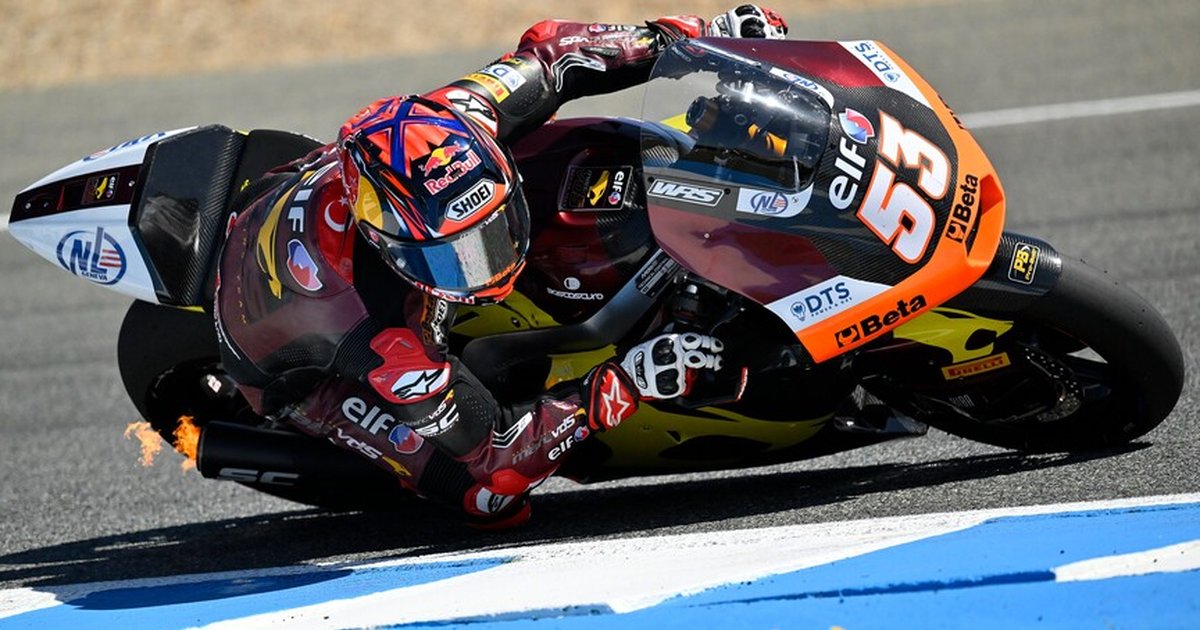 Deniz Öncü Moto2 Fransa yarışını 14. sırada tamamladı