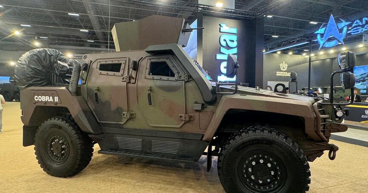COBRA II zırhlı aracı Romanya'da sergileniyor