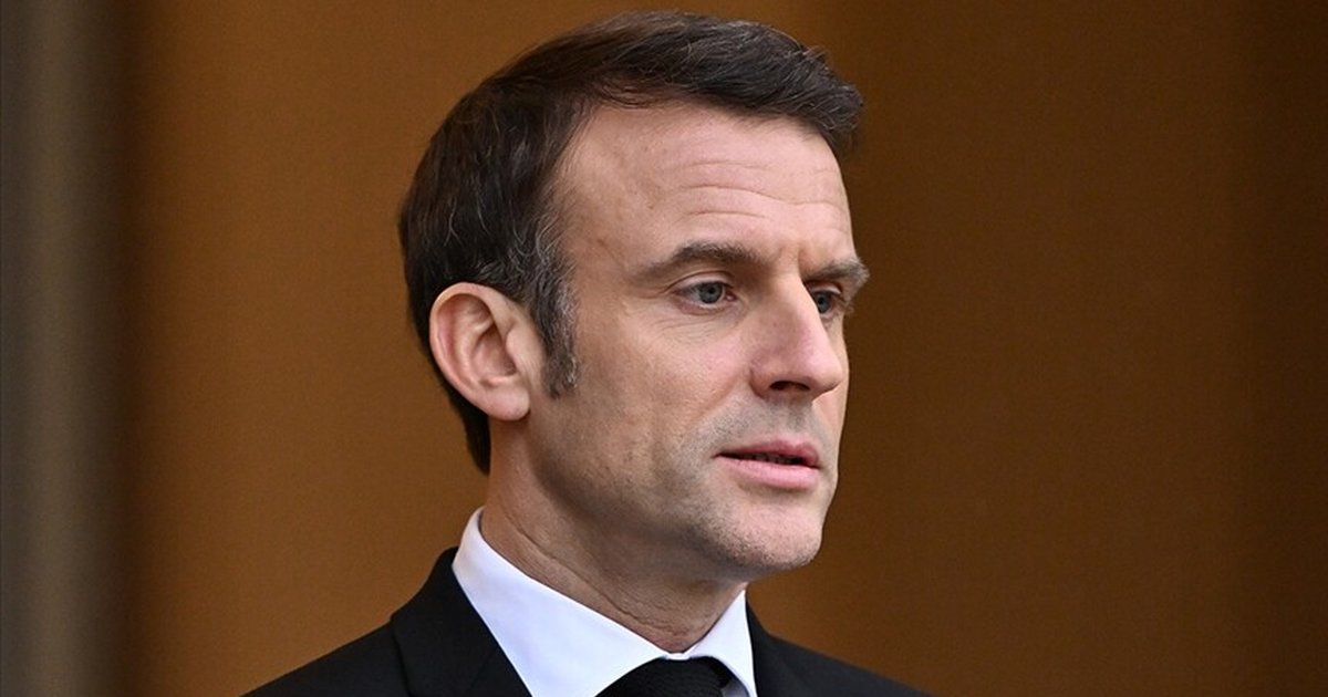 Macron: Fransız donanması Rus petrol tankerine müdahale etti