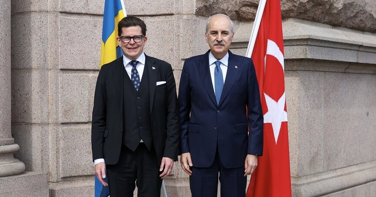 TBMM Başkanı Kurtulmuş, İsveç Parlamentosu Başkanı Norlen ile görüştü