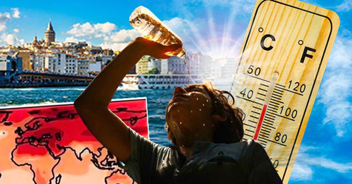 Avrupa'da sıcaklık rekoru: Türkiye'ye doğru geliyor!