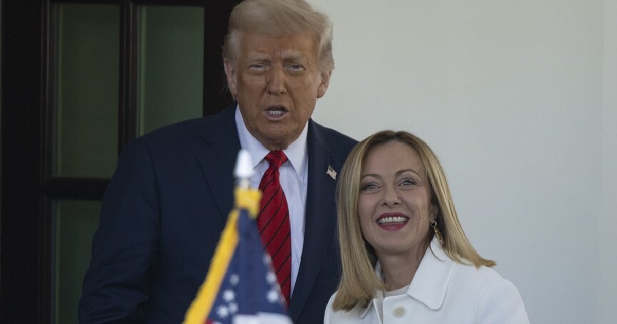 Meloni ve Trump arasında görüşme yapıldı