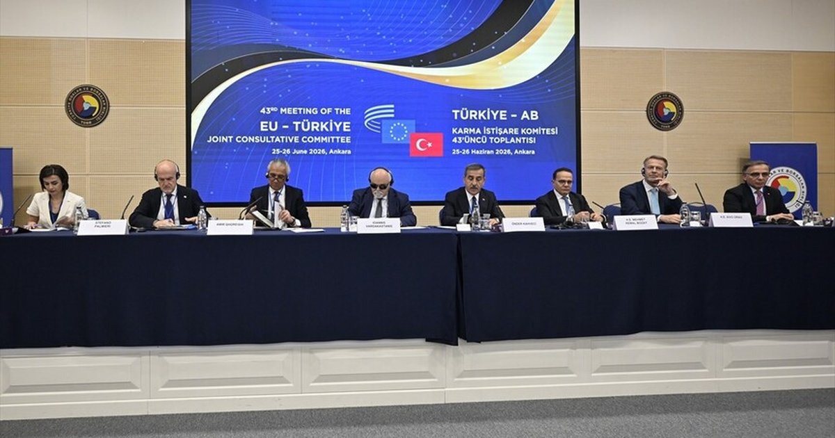 Türkiye-AB Karma İstişare Komitesi 43'üncü Toplantısı Ankara'da